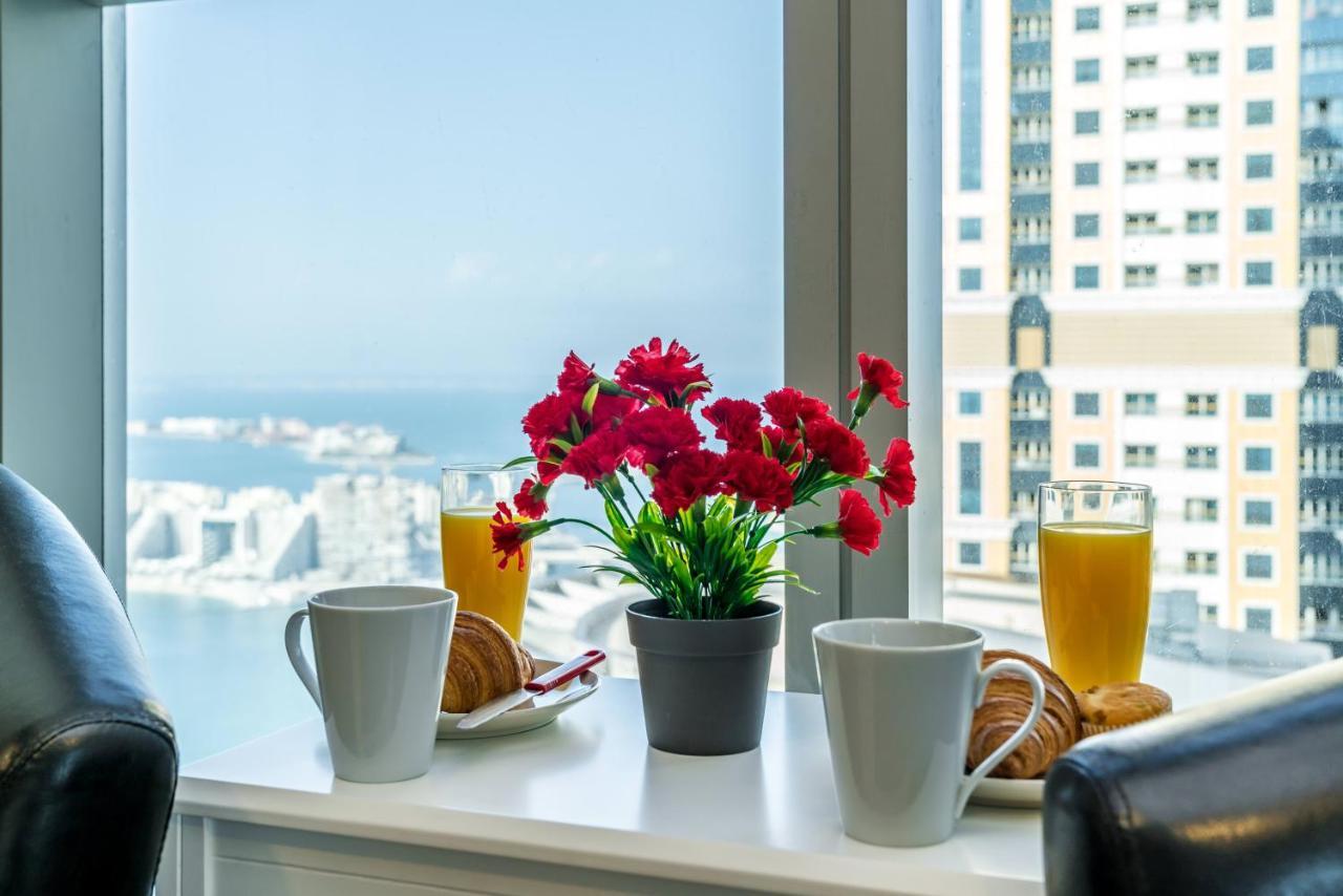 Yanjoon Holiday Homes - Princess Tower Apartments ดูไบ ภายนอก รูปภาพ